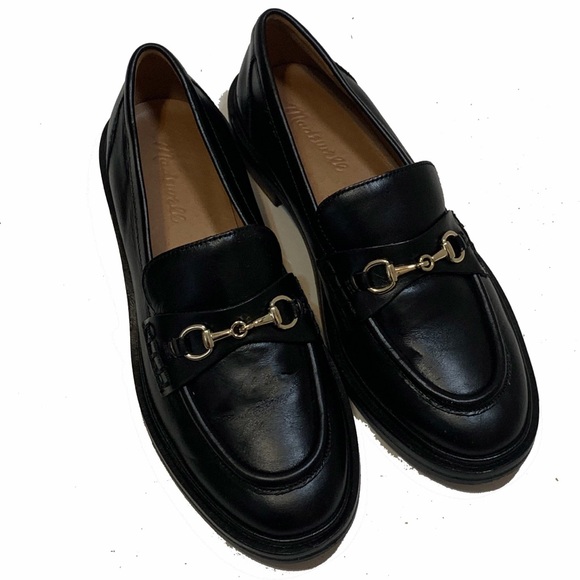 Madewell Shoes - 7 / Madewell Women’s Black Leather Loafers
